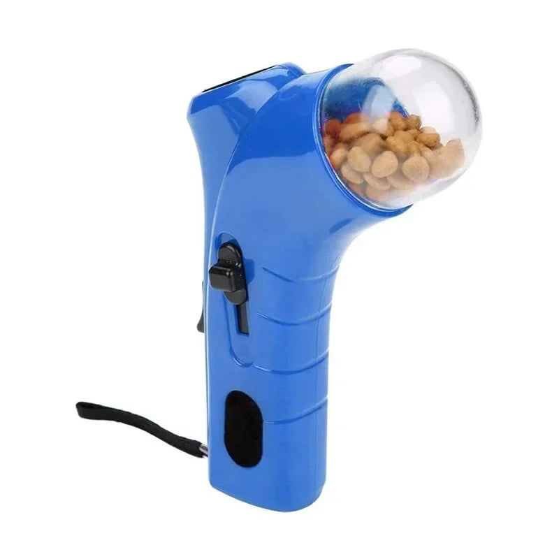 Dog Snack Catapult Launcher Outdoor Beach Toy Dog Cat Treat Launcher Snack Food Feeder Portable Pet Interactive Training Toys