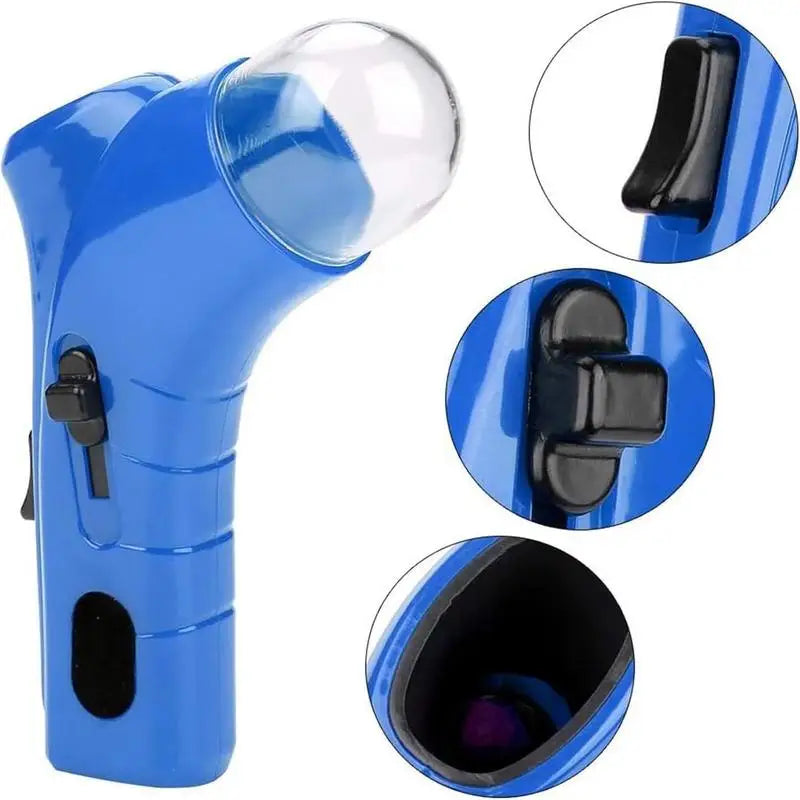 cat Dog Treat Dispenser Launcher Gun Toys Dog Handheld Pet Puppy Food Feeder Toy Puppy Snack Shooter Feeder Dog Interactive Toys