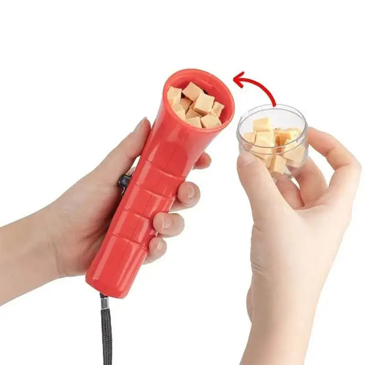 Dog Snack Catapult Launcher Outdoor Beach Toy Dog Cat Treat Launcher Snack Food Feeder Portable Pet Interactive Training Toys
