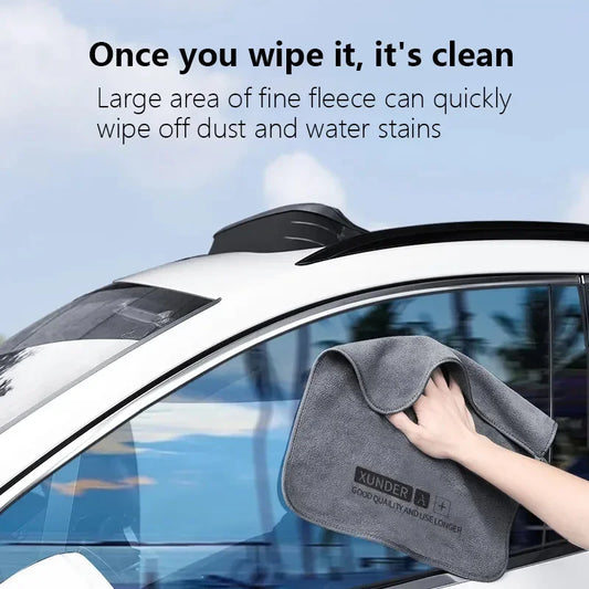 Premium Microfiber Car Wash Towel – Auto Cleaning & Drying Cloth with Hemmed Edges – Detailing & Car Care Wiping Towel