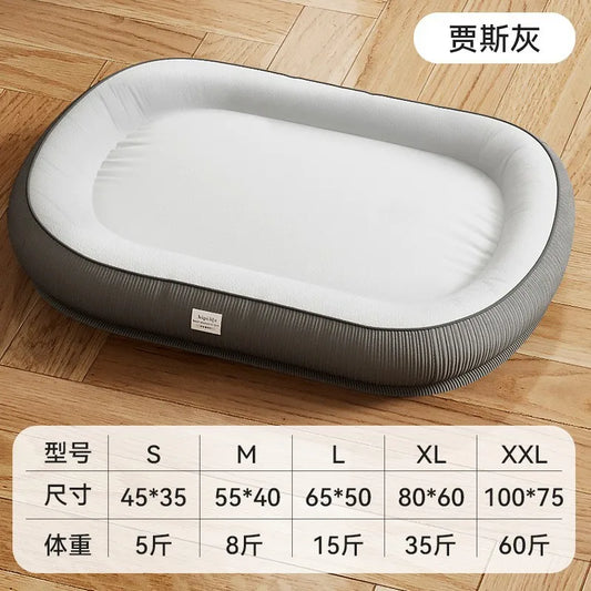 Very Soft Warm Dog Bed Pet Basket Cat House Sofa for Medium Large Dog Sofa Bed Cushion Dog Bed House Pet Supplies Accessories